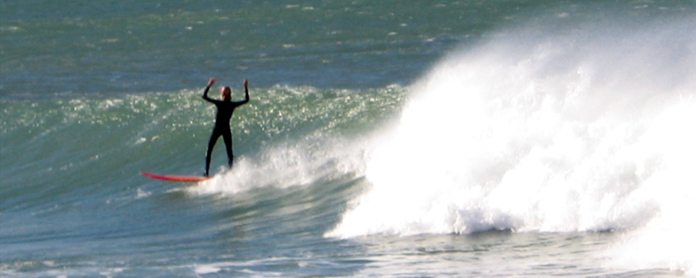 Surfing at Jeffrey's Bay- South Africa